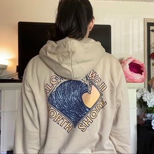 Khaki Oversized Hoodie